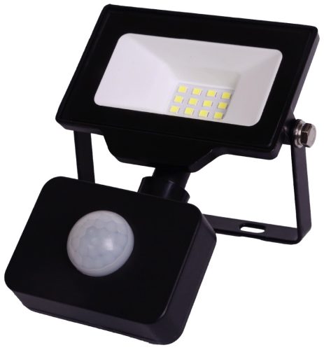 10W 6400K IP44 LED reflektor mozgásérzékelővel Avide