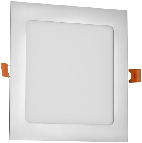 12W 4000K IP20 szatén nikkel szögletes LED panel Avide