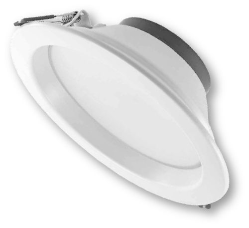 12W 3000K 120° IP44 LED mélysugárzó Avide