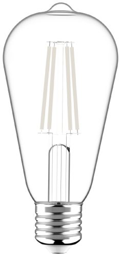 8,5W 2700K E27 filament LED fényforrás Avide