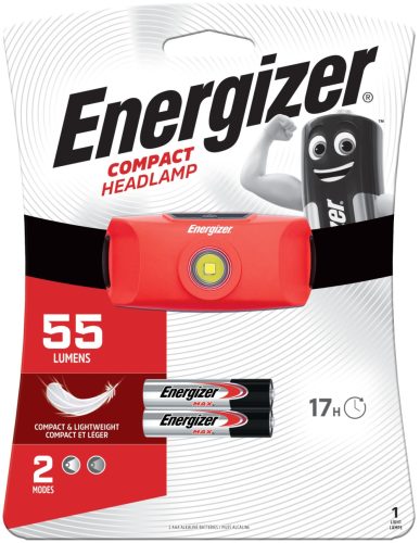 Fejlámpa compact 1LED + 2xAAA Energizer