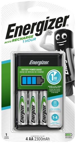 Akkutöltő 1HR + 4x2300mAh Extrem AA Energizer