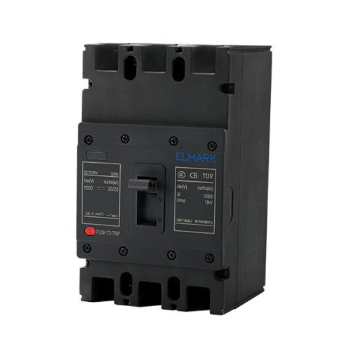 MCCB DC1 termomagnetic 3P 100A 1500VDC Elmark