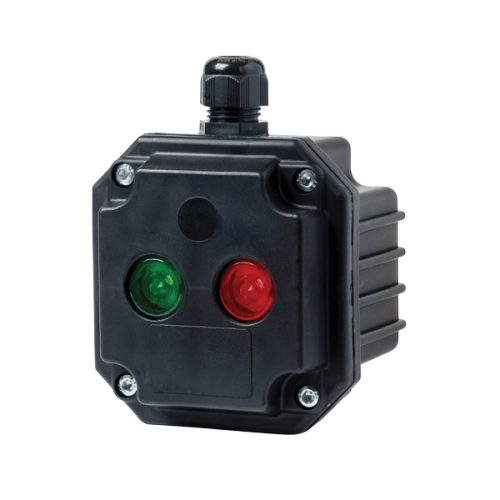 BOX LL- 2 light indicators with 2 entries IP65 Elmark