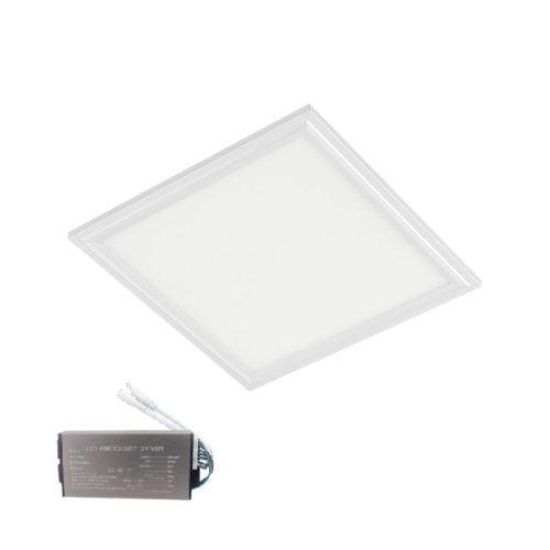 30W 6400K IP40 szögletes LED panel inverterrel Elmark