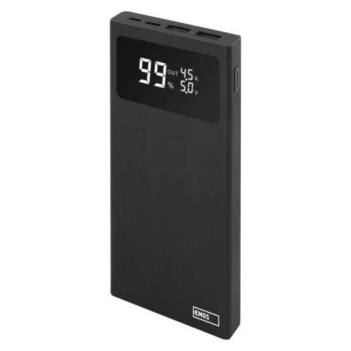 Powerbank BETAQ 10 10 000 mAh 22,5W fekete Emos