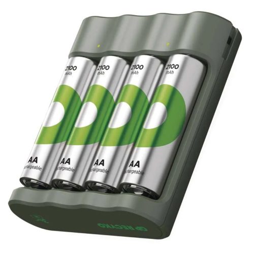 Akkumulátor töltő Eco E441+4xAA ReCyko 2100mAh GP