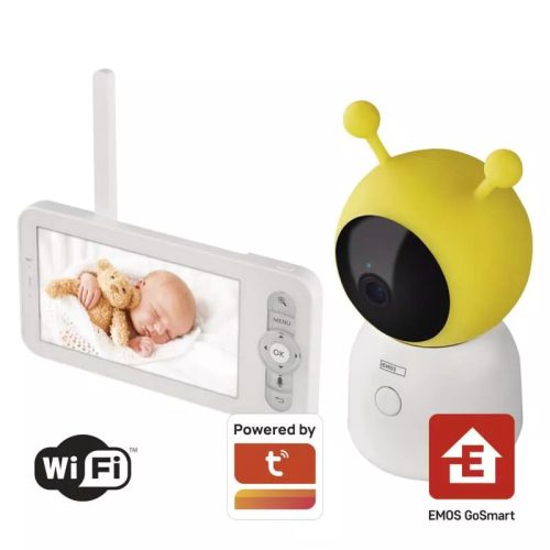 GoSmart Bébiőr monitor IP-500 GUARD képernyővel és wifivel