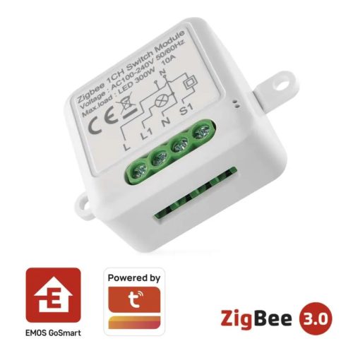 GoSmart kapcsolómodul IP-2101SZ, ZigBee 1 csatornás Emos