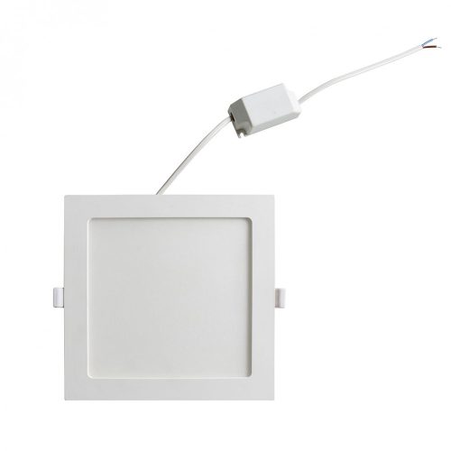 18W 4000K IP20 LESELI SLIM - SQUARE szögletes LED panel Hunilux