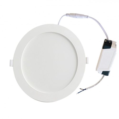 6W 3000K IP43/IP20 LESELI SLIM DS - ROUND kerek LED panel Hunilux