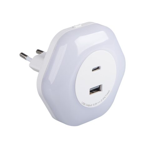 BOLA LED 2xUSB WW W irányfény Kanlux