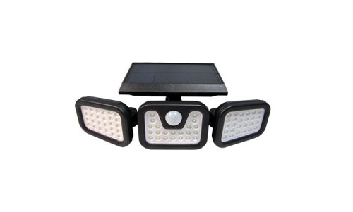 15W 5500-6000K IP65 LED napelemes reflektor mozgásérzékelővel MasterLED