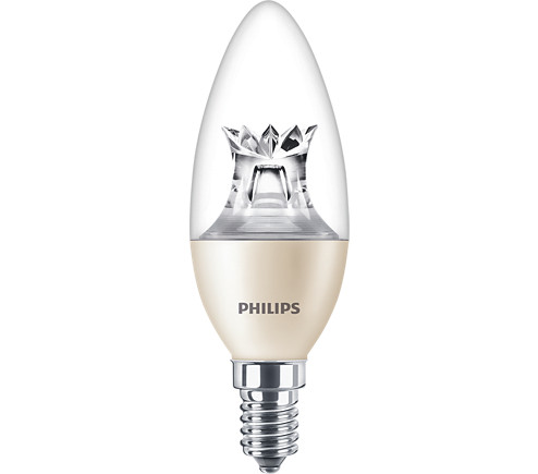 5,5W 2700-2200K E14 gyertya LED fényforrás Philips