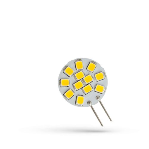 LED G4  12V 1,2W 12 LED CW  20MM SPECTRUM